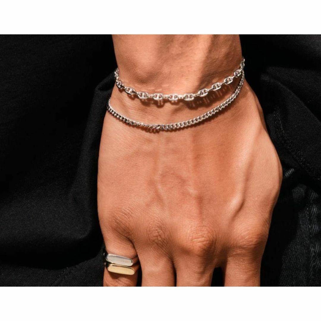 TOMWOOD トムウッド ケーブル ブレスレット シルバー 7.0