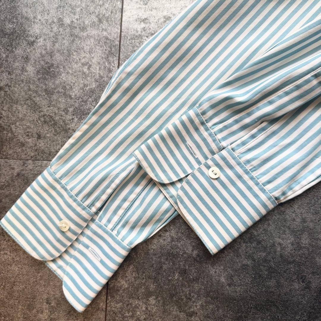 ロロピアーナ Loro Pianaストライプ 長袖シャツ ブラウス イタリア製