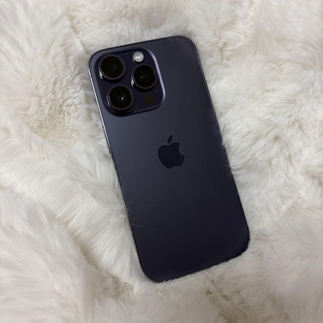 【SIMフリー】iPhone14Pro【ディープパープル】