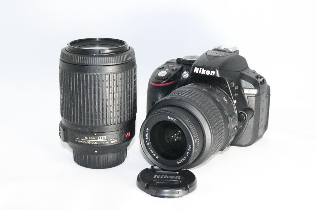 望遠レンズセット⭐人気モデル Nikon D5300⭐高機能 初心者 一眼レフ