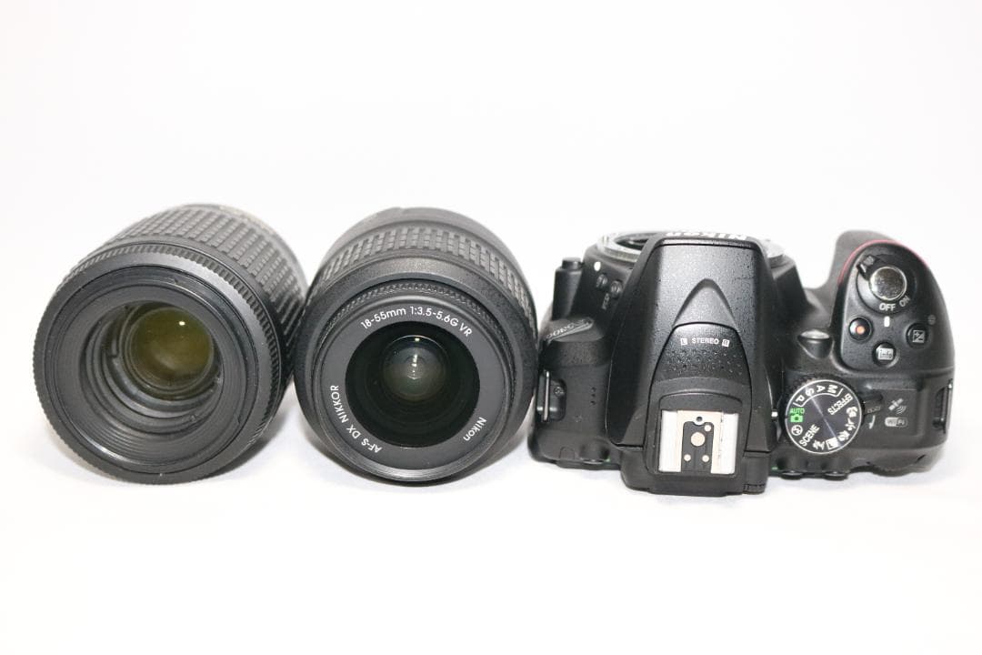 望遠レンズセット⭐人気モデル Nikon D5300⭐高機能 初心者 一眼レフ