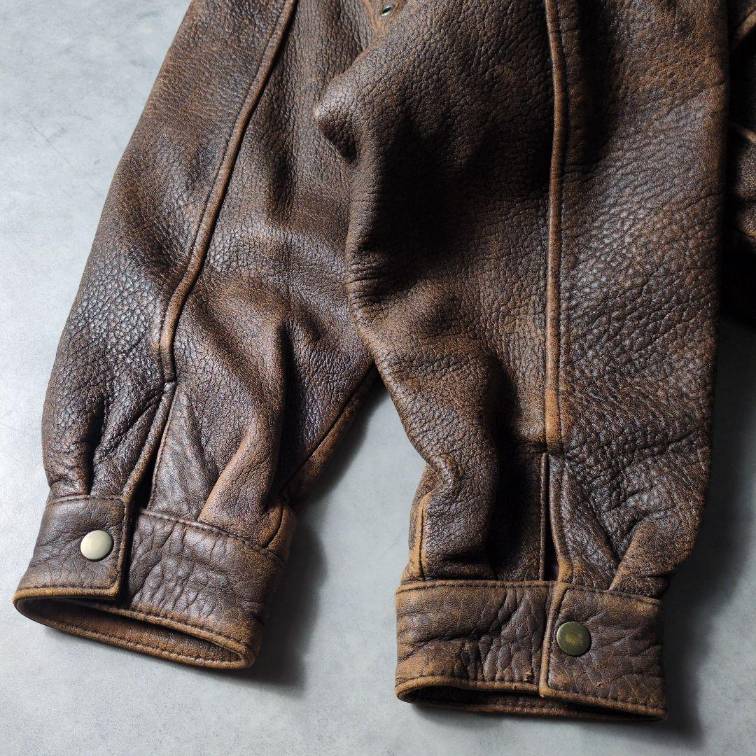 ジャケット・アウター 1990s G-1 A-2 Type Leather Bomber Jacket