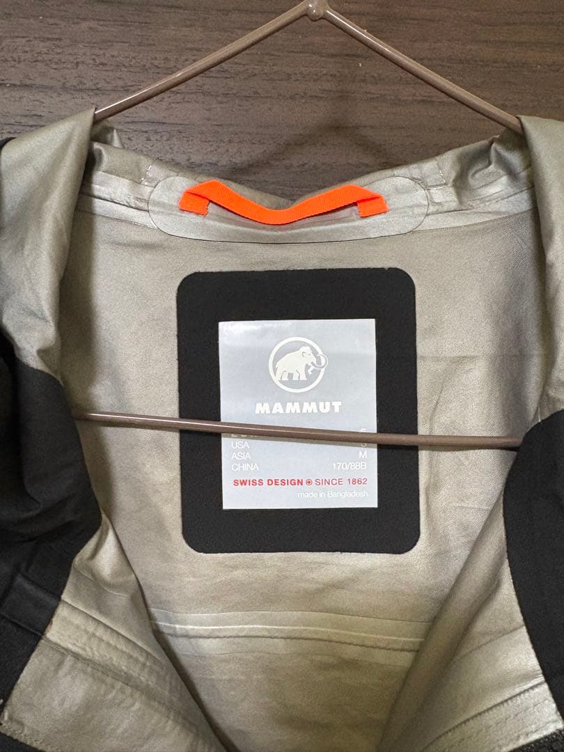 MAMMUT ブラック マウンテンパーカー GORE-TEX