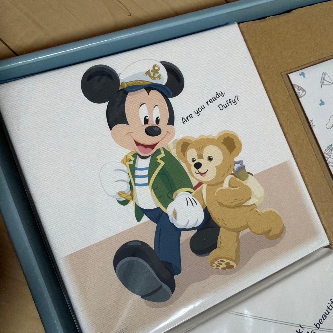 専用　ディズニーシー　ワンダフルヴォヤッジ　ダッフィー　ミッキー　アートパネル