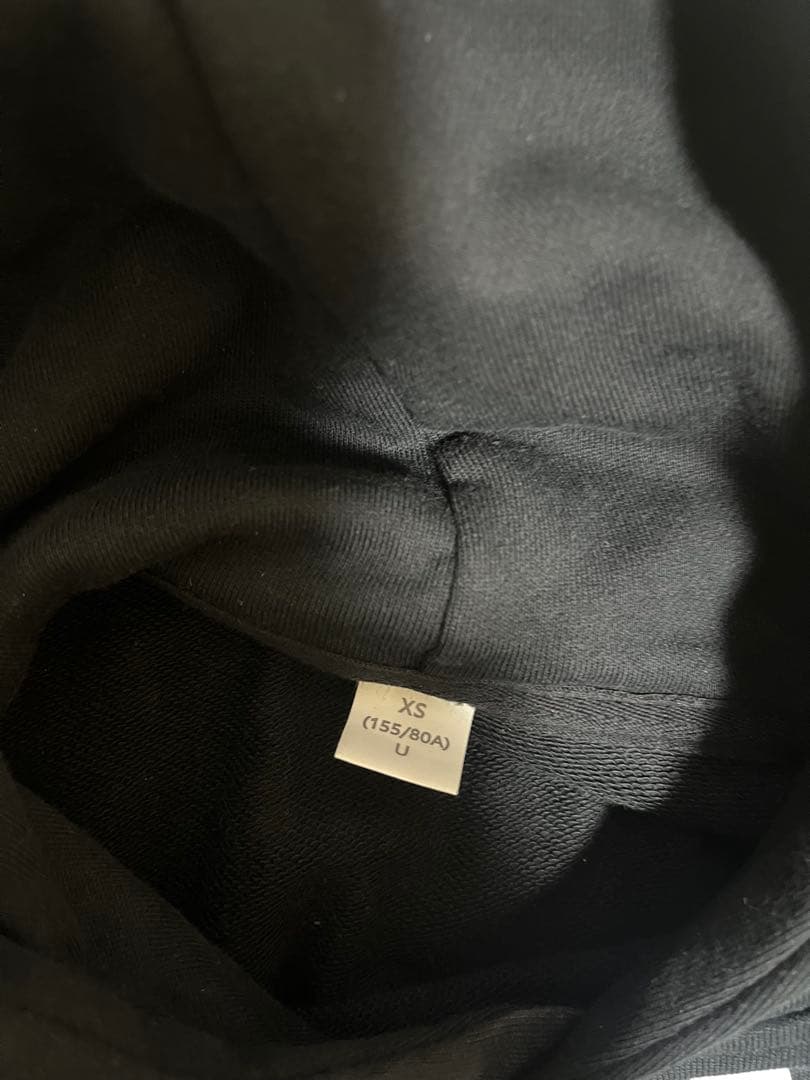 激レア　jarmy +81 パーカー　xs ブラック