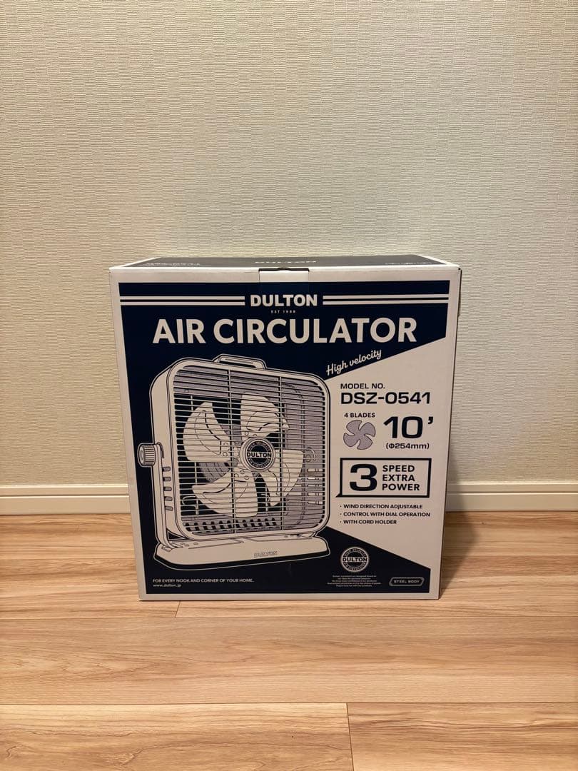 扇風機・サーキュレーター DULTON AIR CIRCULATOR CHROME/BLACK
