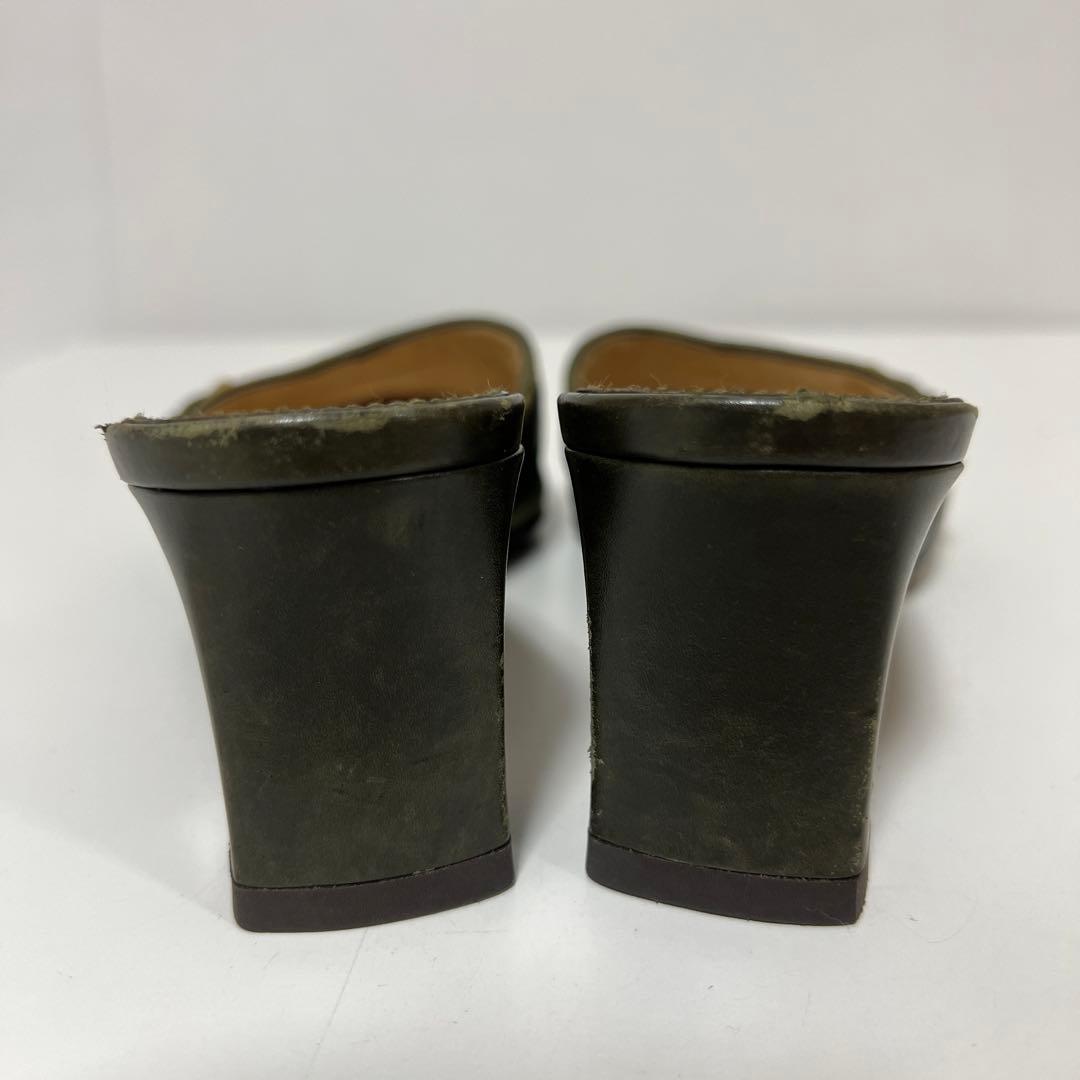 ルイヴィトン キャンバス モノグラムミニ ミュール 35 1/2 中古