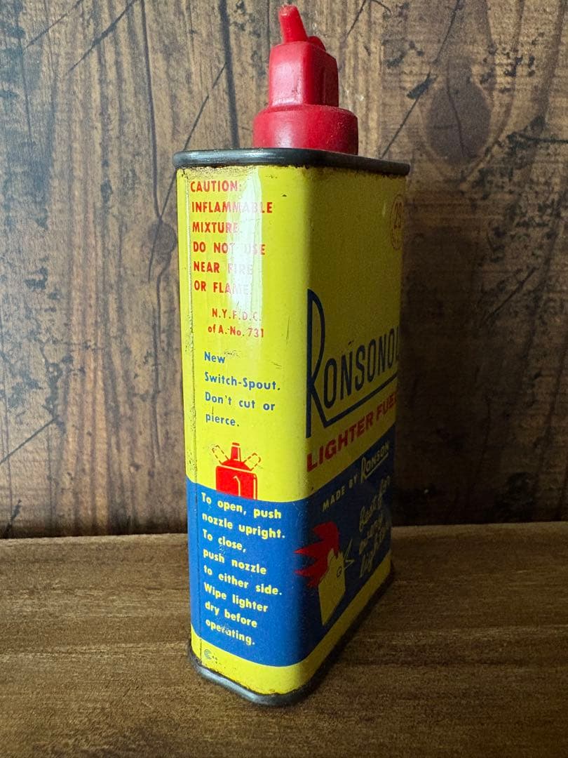 レア‼︎RONSON ストアディスプレイ&オイル缶、ライタースペシャルセット