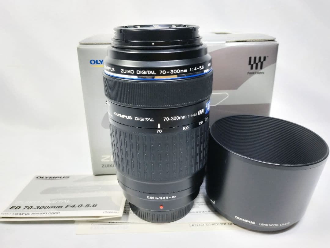 美品 OLYMPUS ZUIKO デジタル ED 70-300mm F4-5.6