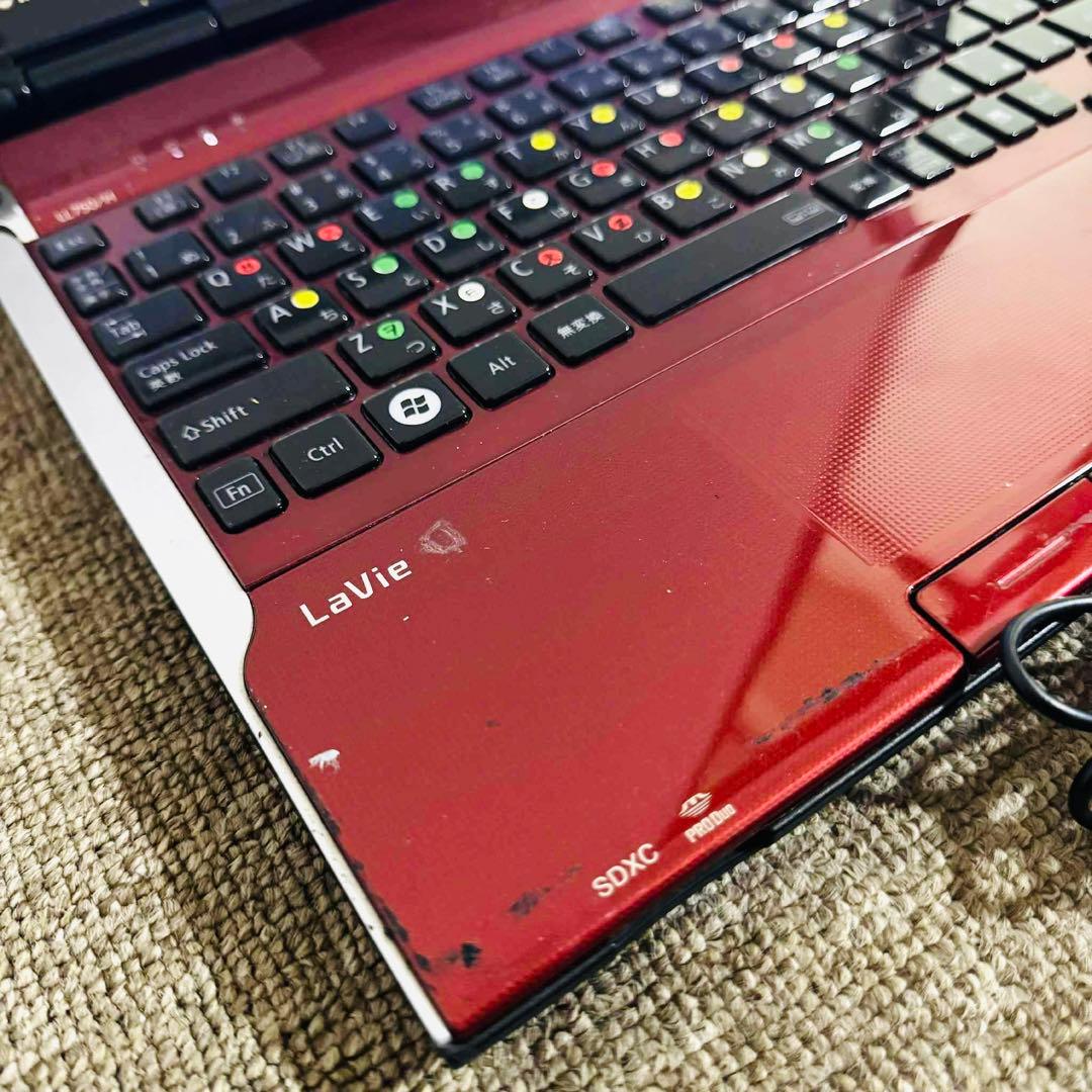 S228 NECノートパソコン i7メモリ8G高速Windows11オフィス付き