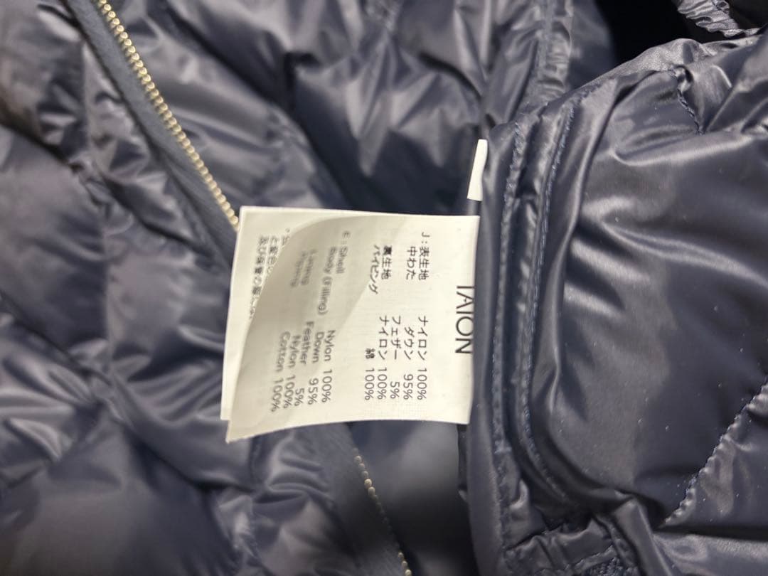 【TAION】フードダウンコート