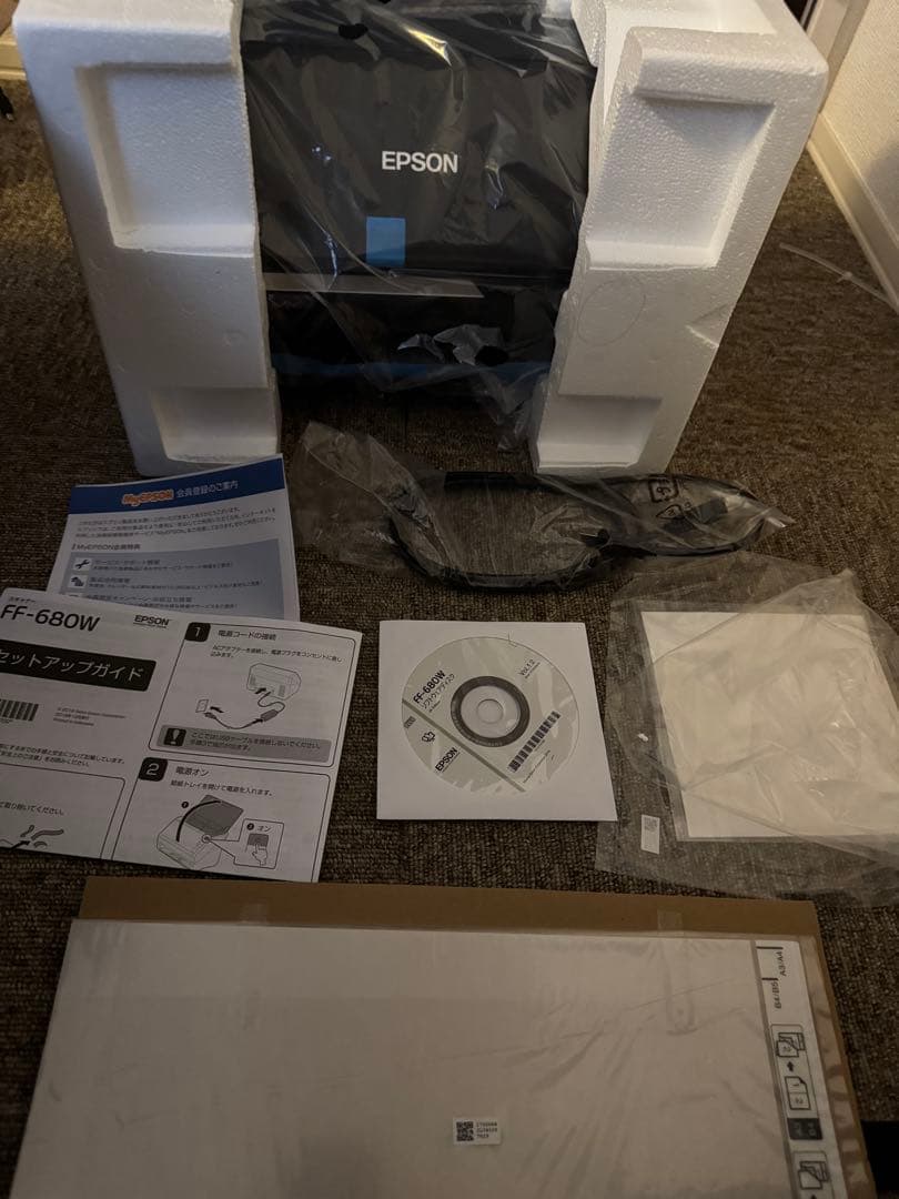 【美品】EPSON FastFoto FF-680W フォトスキャナー 箱付