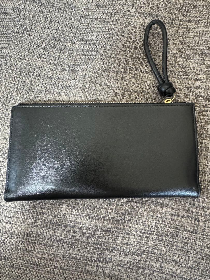 大幅値下　ジルサンダー JIL SANDER 折り財布　レザー 黒