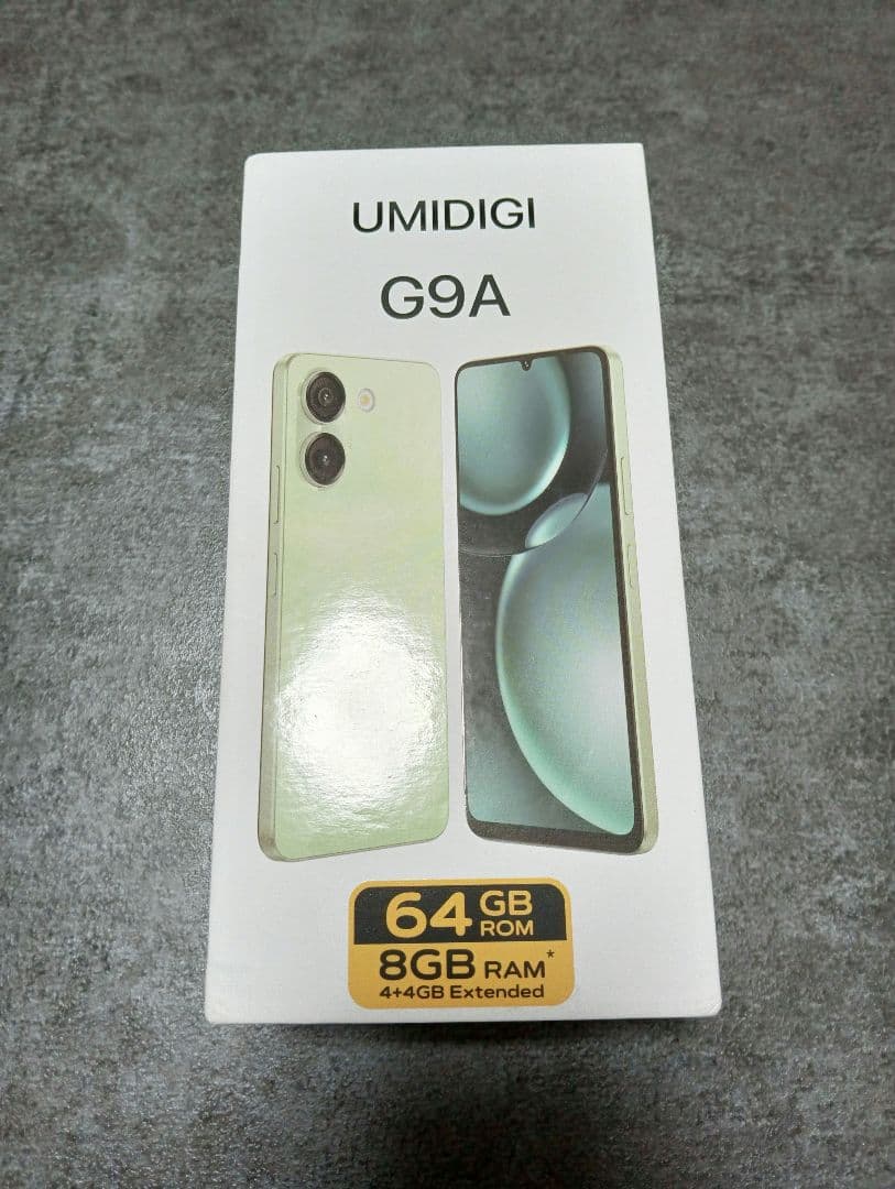 【新品未使用品】UMIDIGI G9A スマートフォン 本体　ホワイト　64GB