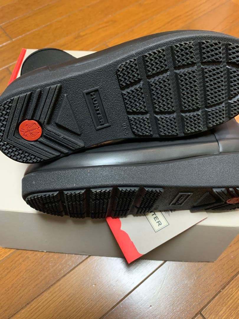 ハンター　ウーマンズコマンドチェルシーブーツ　ブラック24cm