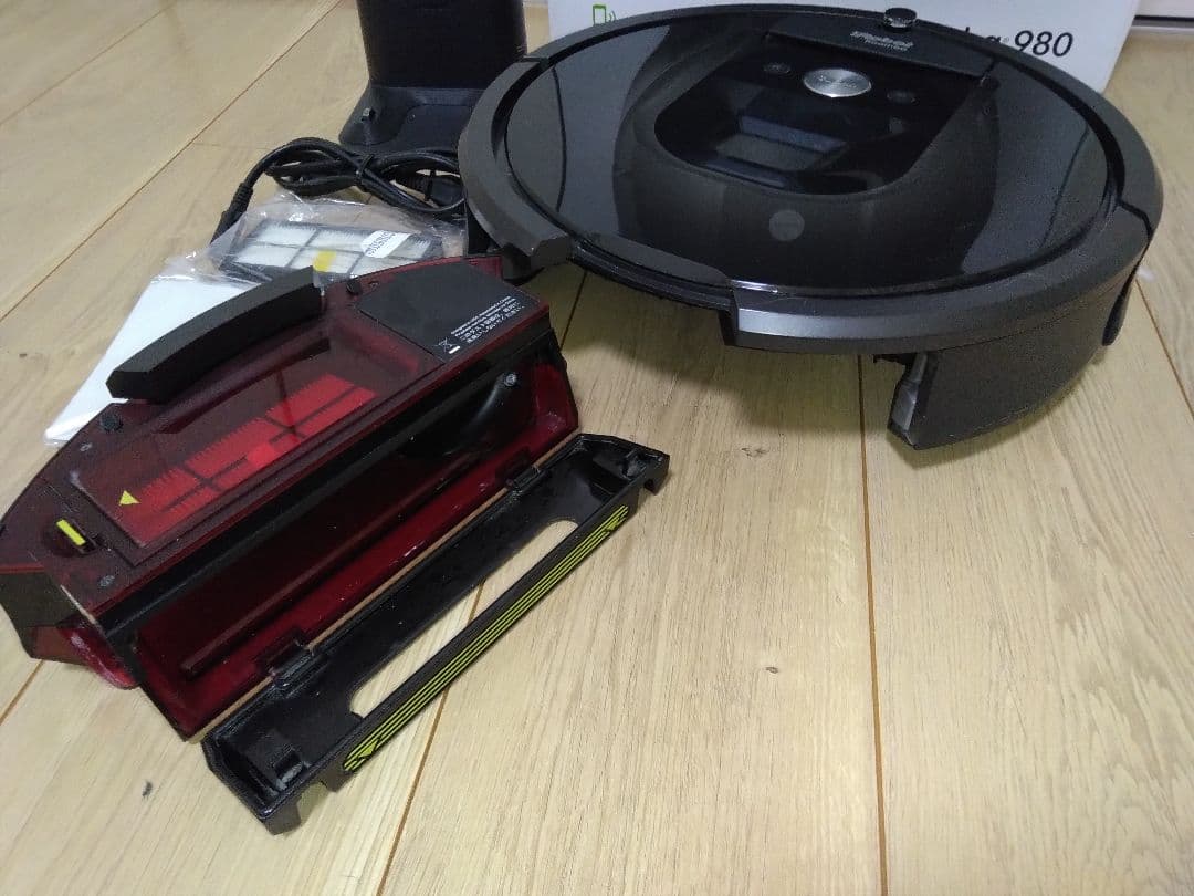 【使用4年程度】ルンバ 980（2017年）専用個装箱セットA