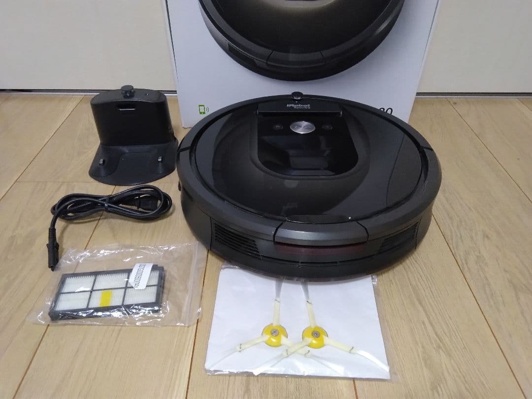 【使用4年程度】ルンバ 980（2017年）専用個装箱セットA