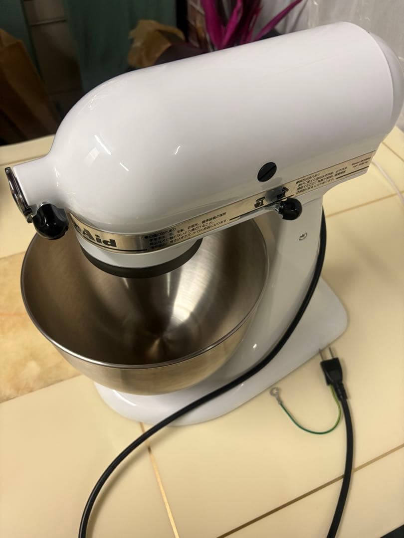 キッチンエイド　ホワイト　KitchenAid 9KSM95WH