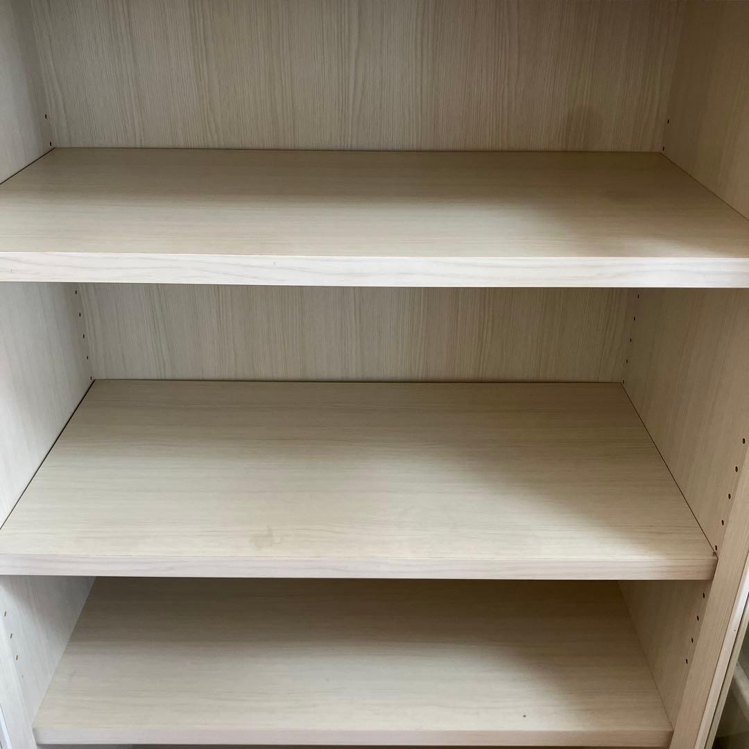 【週末セール】フナモコ 幅74cm ブックシェルフ 本棚 GFS-74