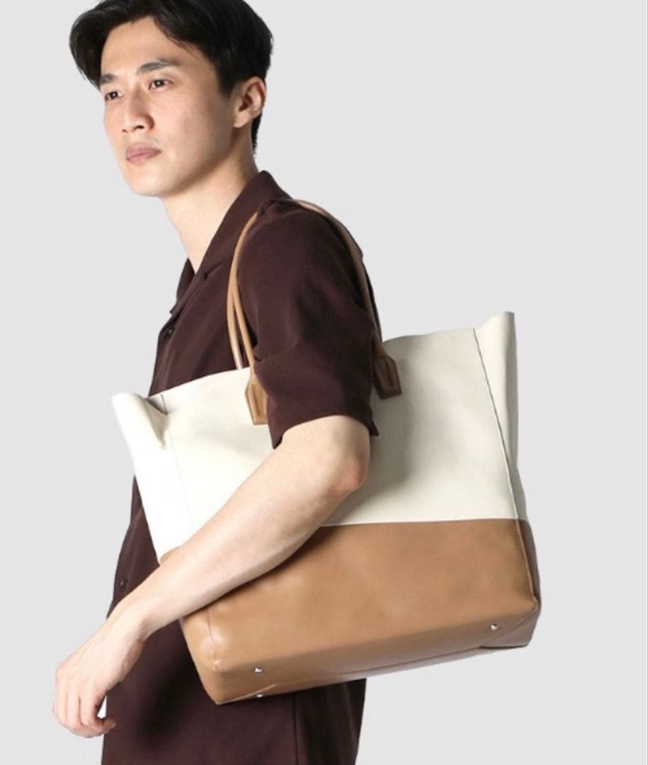 ランバンコレクション　レザートートバッグ　7万円　新品同様