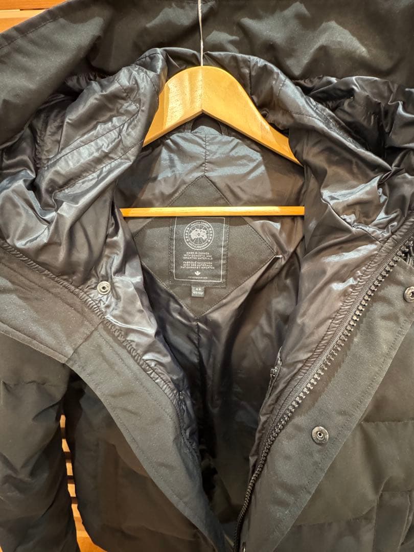 【4810】カナダグース マクミランパーカ ブラックレーベル