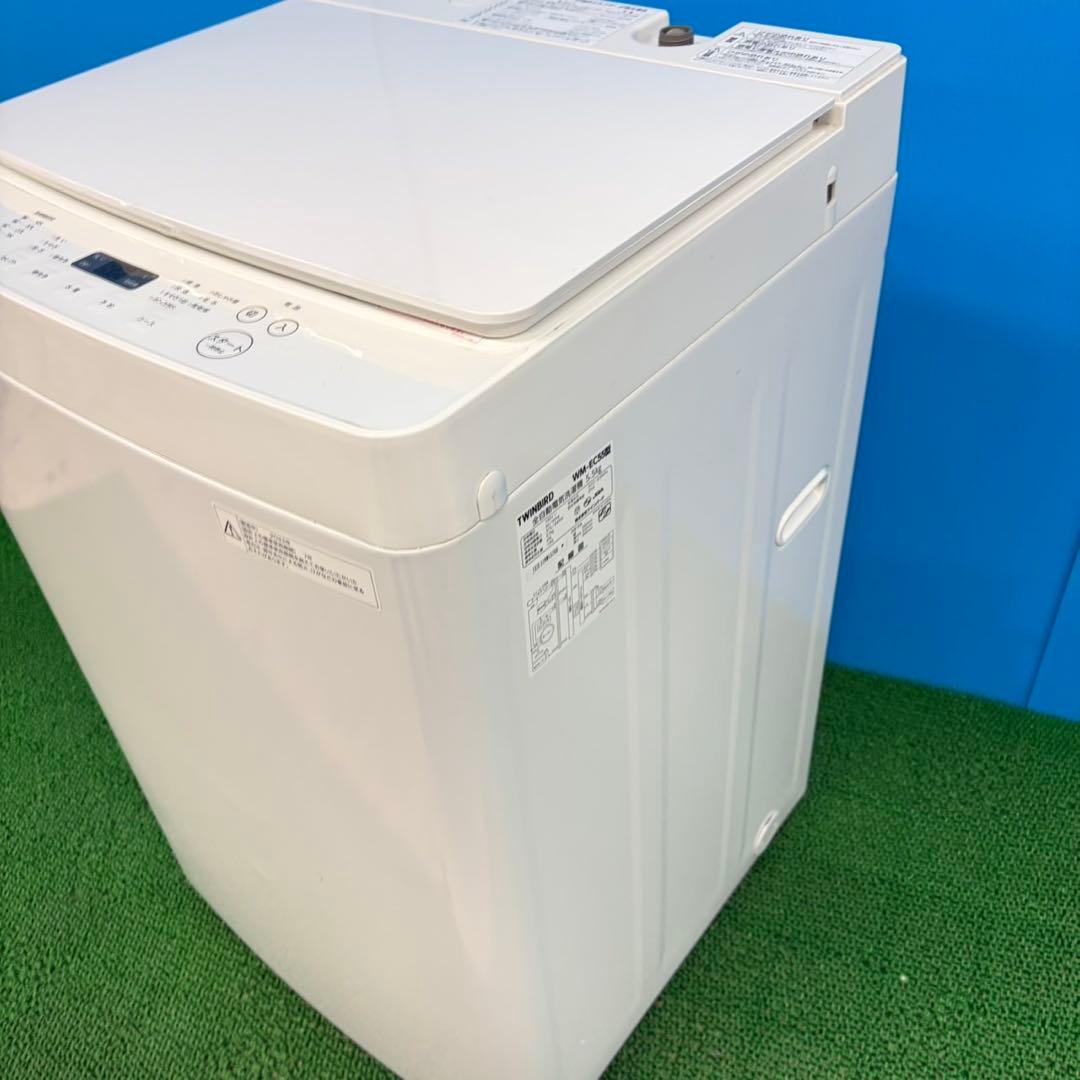 757 洗濯機　一人暮らし　2022年製　5.5キロ　冷蔵庫も有　小型　極美品