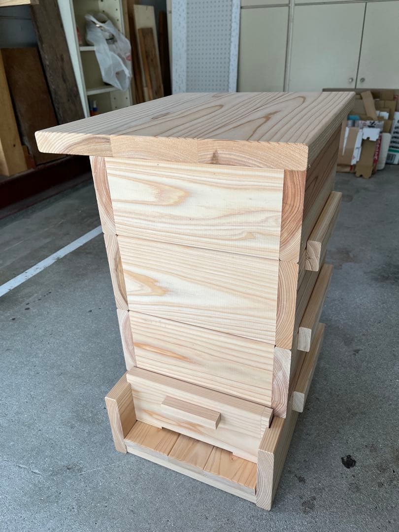 日本蜜蜂重箱式巣箱