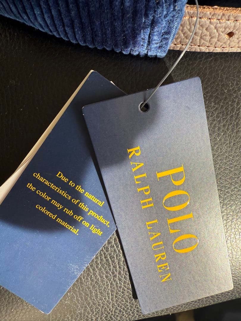 Polo Ralph Lauren コーデュロイキャップ ネイビー