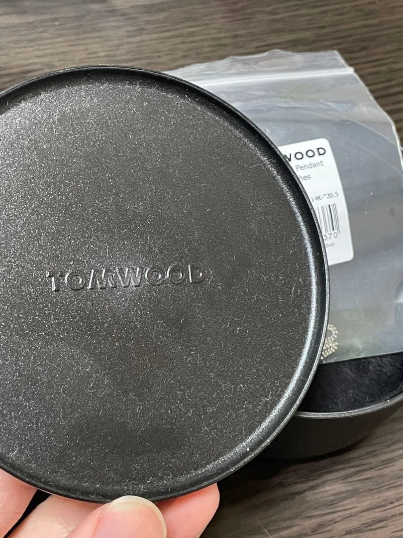 TOMWOOD シルバー ペンダント ネックレス