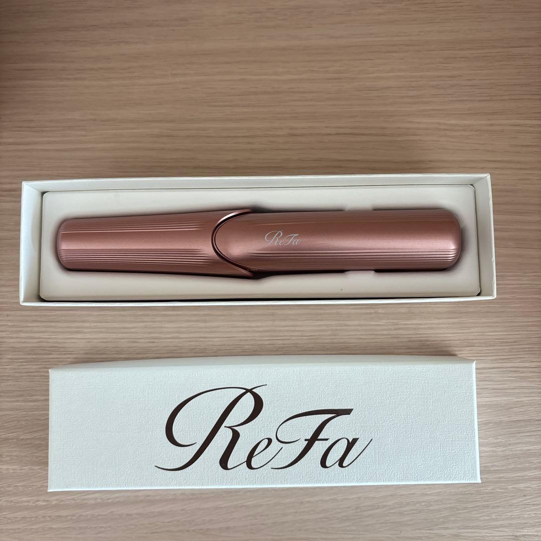 ReFa ストレートヘアアイロン ピンク 箱付き