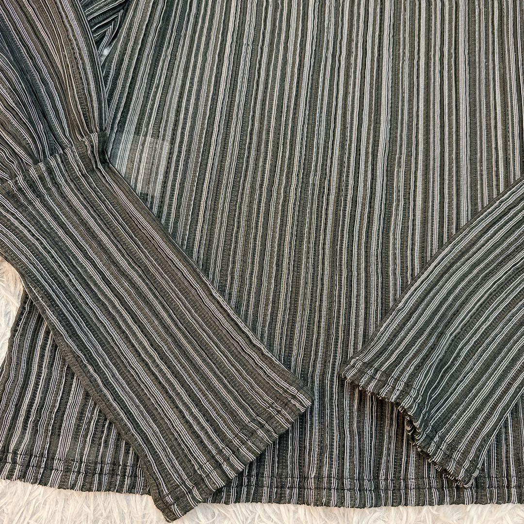 MAISON SPECIAL ボリュームスリーブプリーツトップス ニットベスト