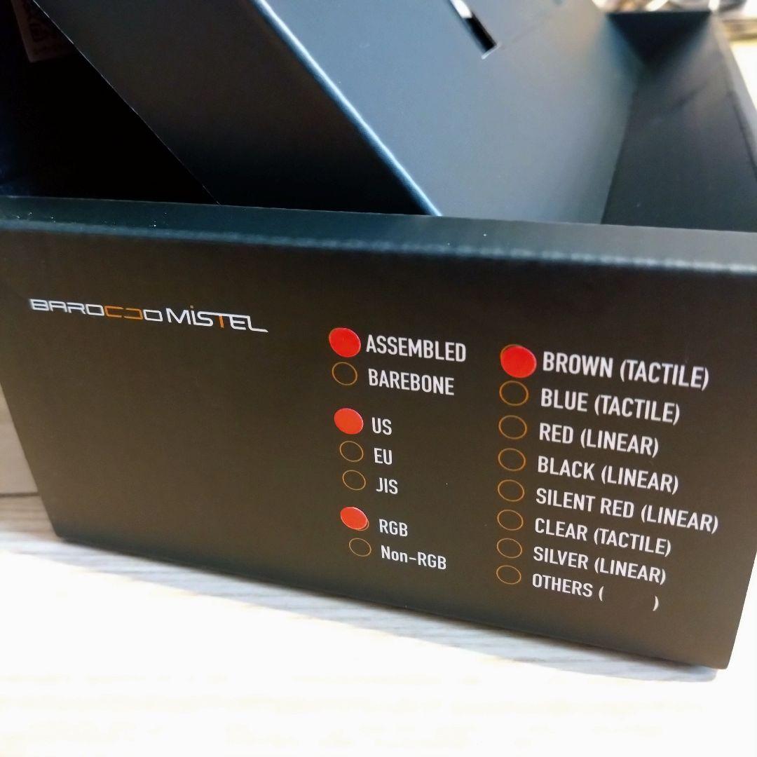 【分割キーボード】BAROCCO MiSTEL MD600 Alpha 箱付き