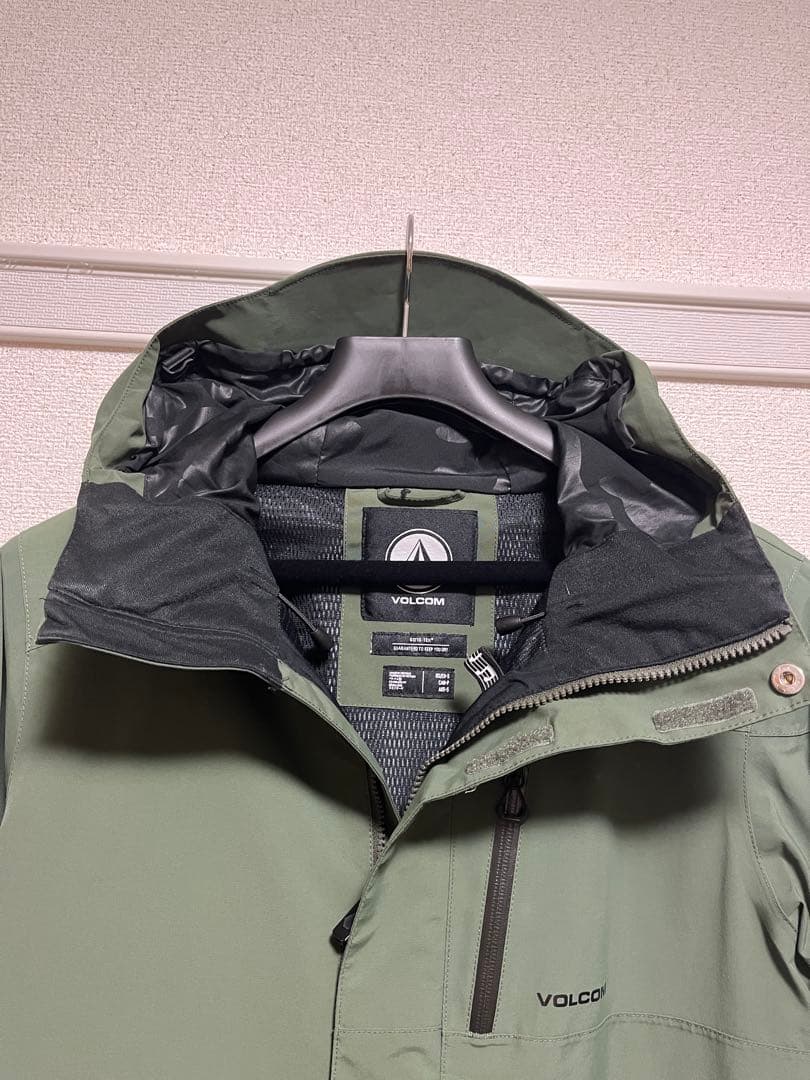VOLCOM GORE-TEX カーキ ジャケット Sサイズ　ボルコム