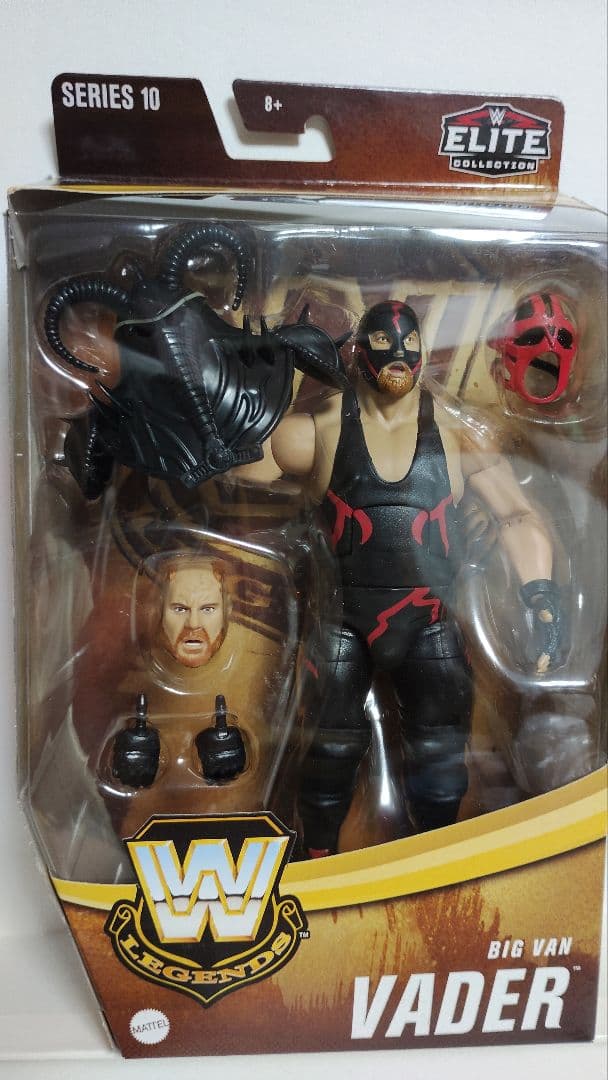 専用　マテル社版　WWEプロレスフィギュア ビッグ・バン・ベイダープロテクター付