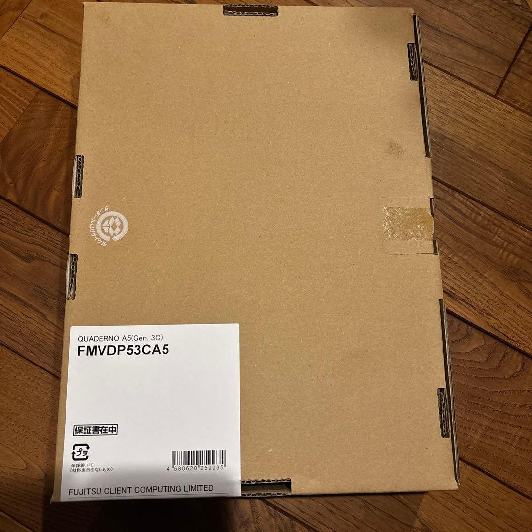 新品 QUADERNO A5(Gen.3C) クアデルノ FMVDP53CA5