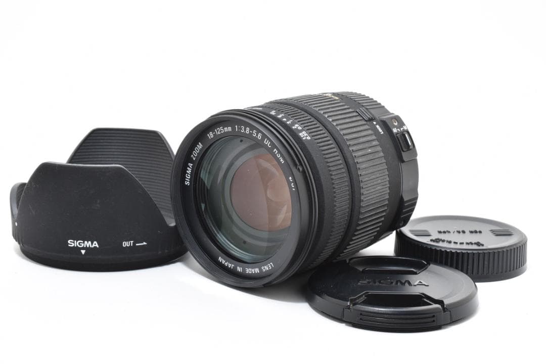 レンズ(ズーム) SIGMA 18-125mm F3.8~5.6 DC HSM forPENTAX