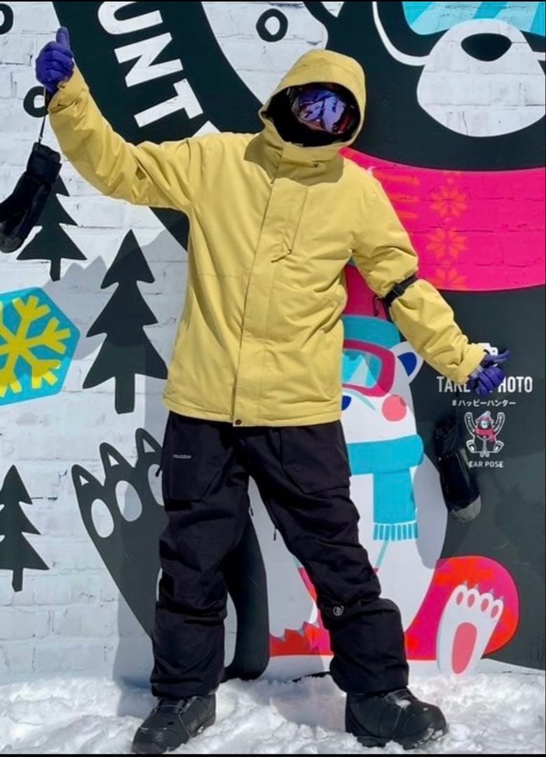 スノーボード　ウェア　上下セット　VOLCOM (ボルコム) ビブパンツ
