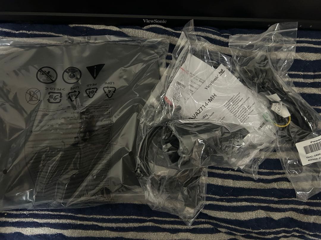 ViewSonic 27インチ　モニター VA2714-MH