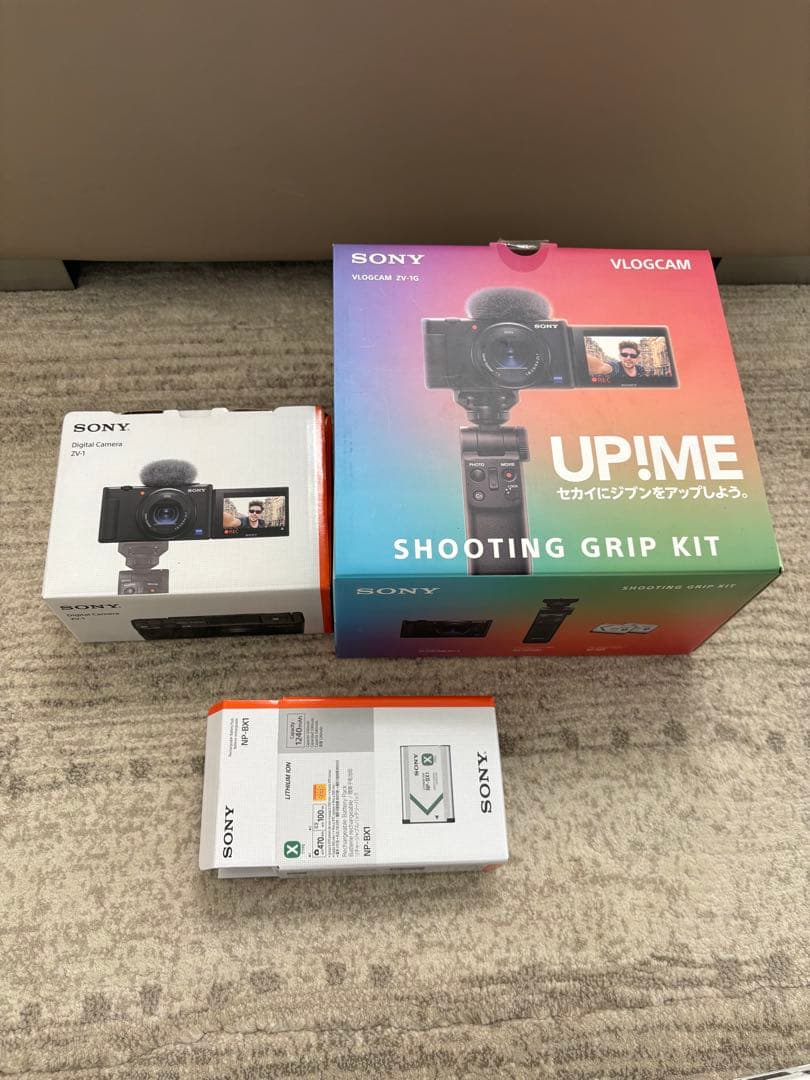 山*田様 SONYZV-1コンパクトデジタルカメラシューティンググリップキット付