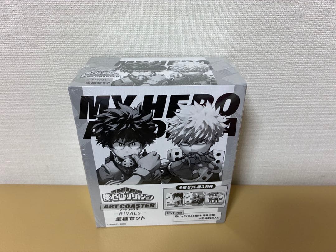 『僕のヒーローアカデミア』アートコースター　－ＲＩＶＡＬＳ－ 全種セット