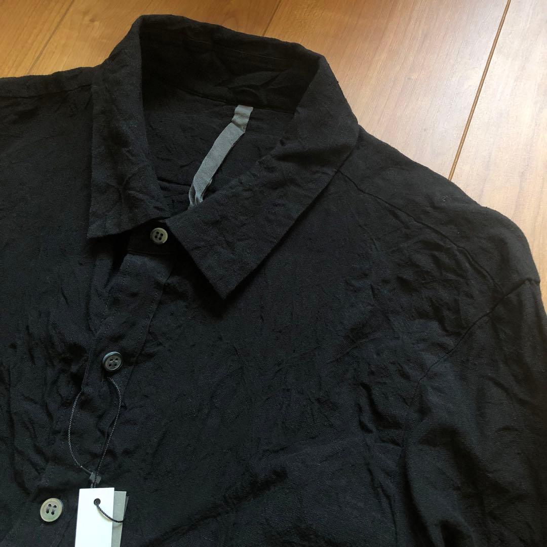 新品未使用 KAZUYUKI KUMAGAI シャンブレーシャツ BLACK 3