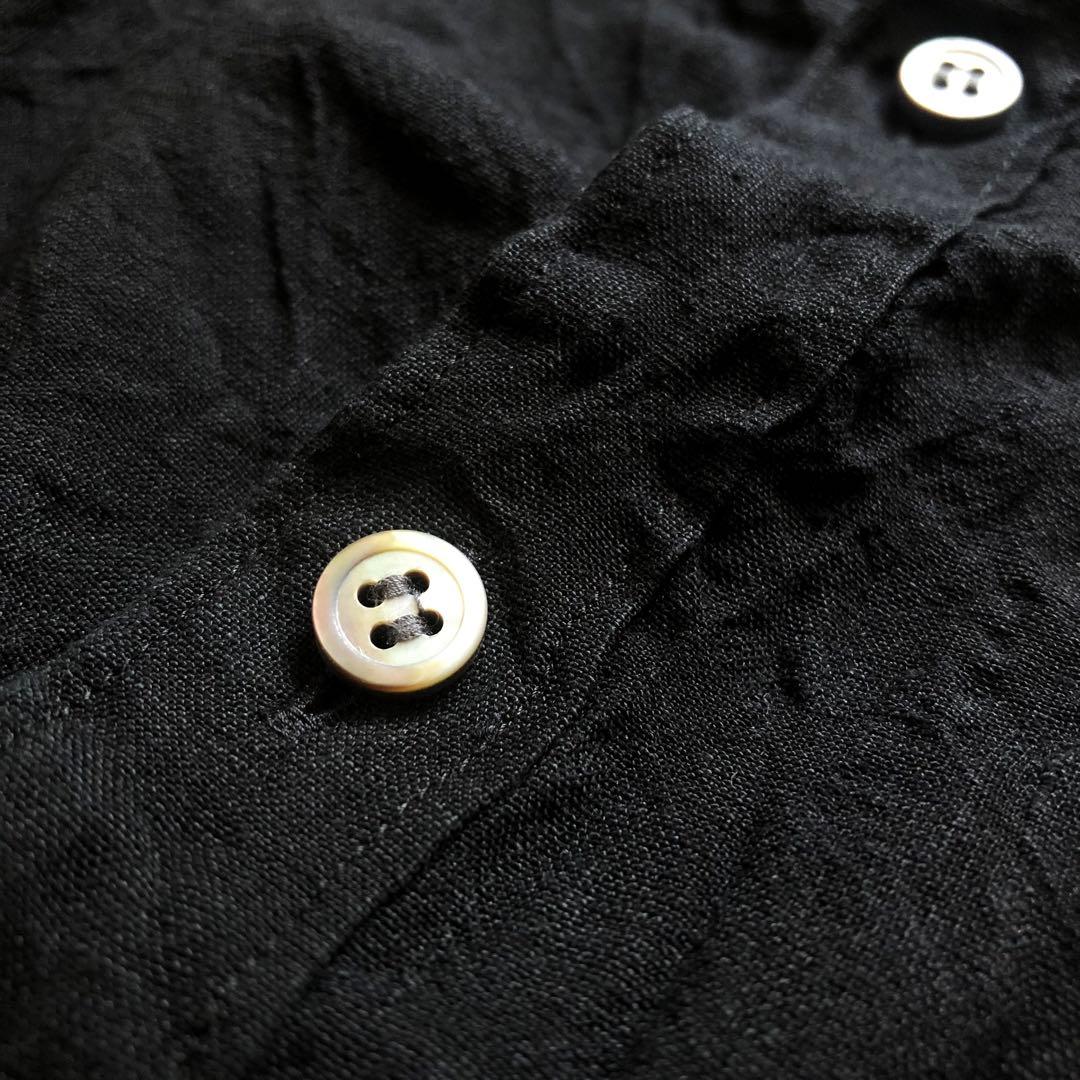 新品未使用 KAZUYUKI KUMAGAI シャンブレーシャツ BLACK 3