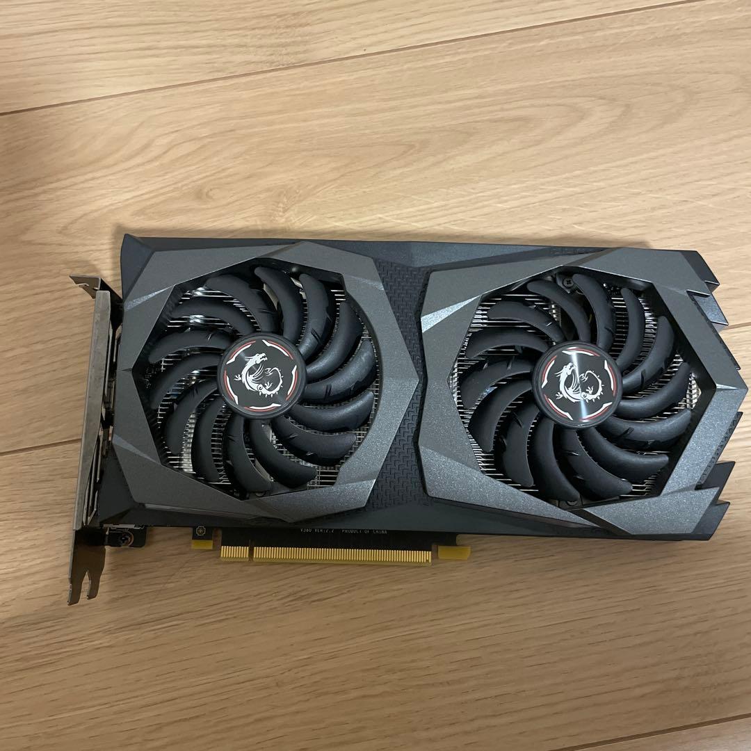 MSI グラフィックボード ダブルファンGTX1650