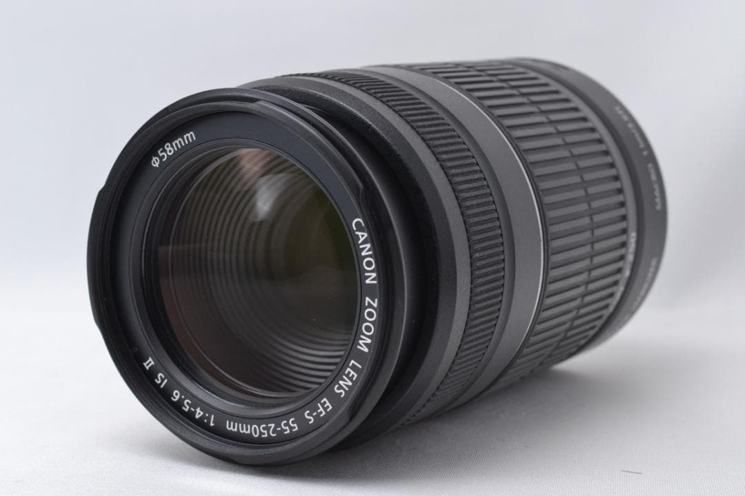 ■ 美品 ■ キャノン Canon EF-S 55-250mm IS Ⅱ 望遠
