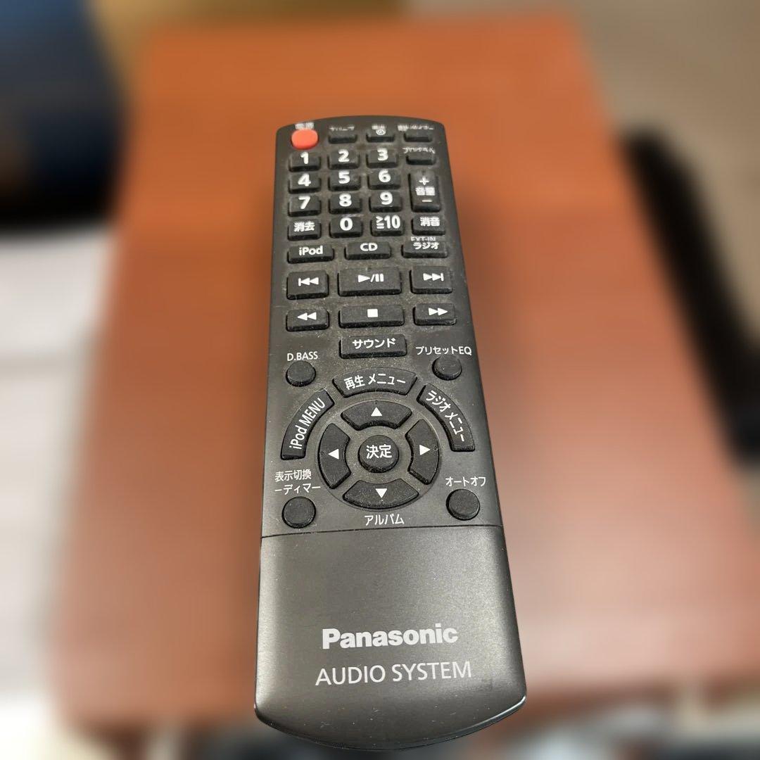 動作品 SA-PMX5 CDステレオ ミニコンポ　iPodドック