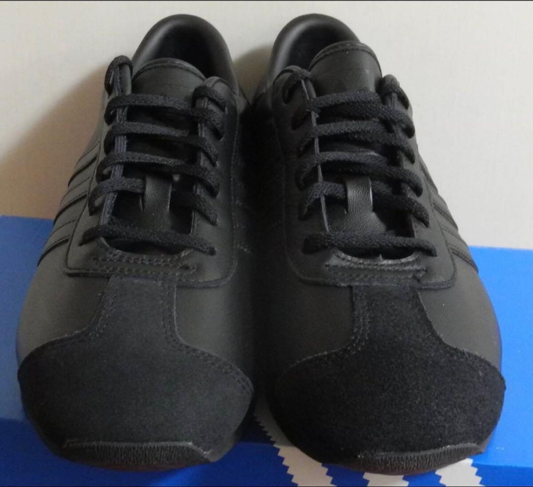 新品 2024年製 adidas country Ⅱトリプルブラック 26.5