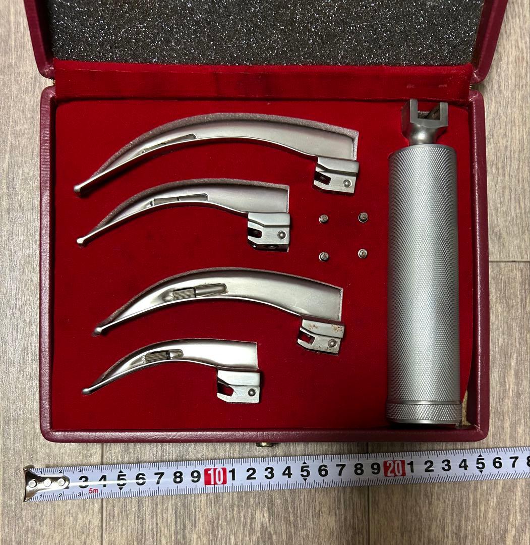 喉頭鏡セット　未使用品