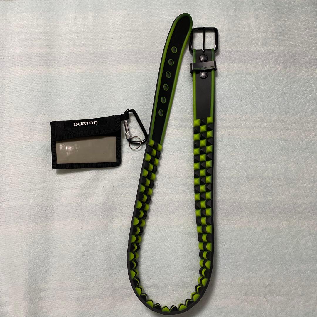 ボードウェアメンズ上下セット➕ベルト➕ チケット入バートンQUIKSILVER