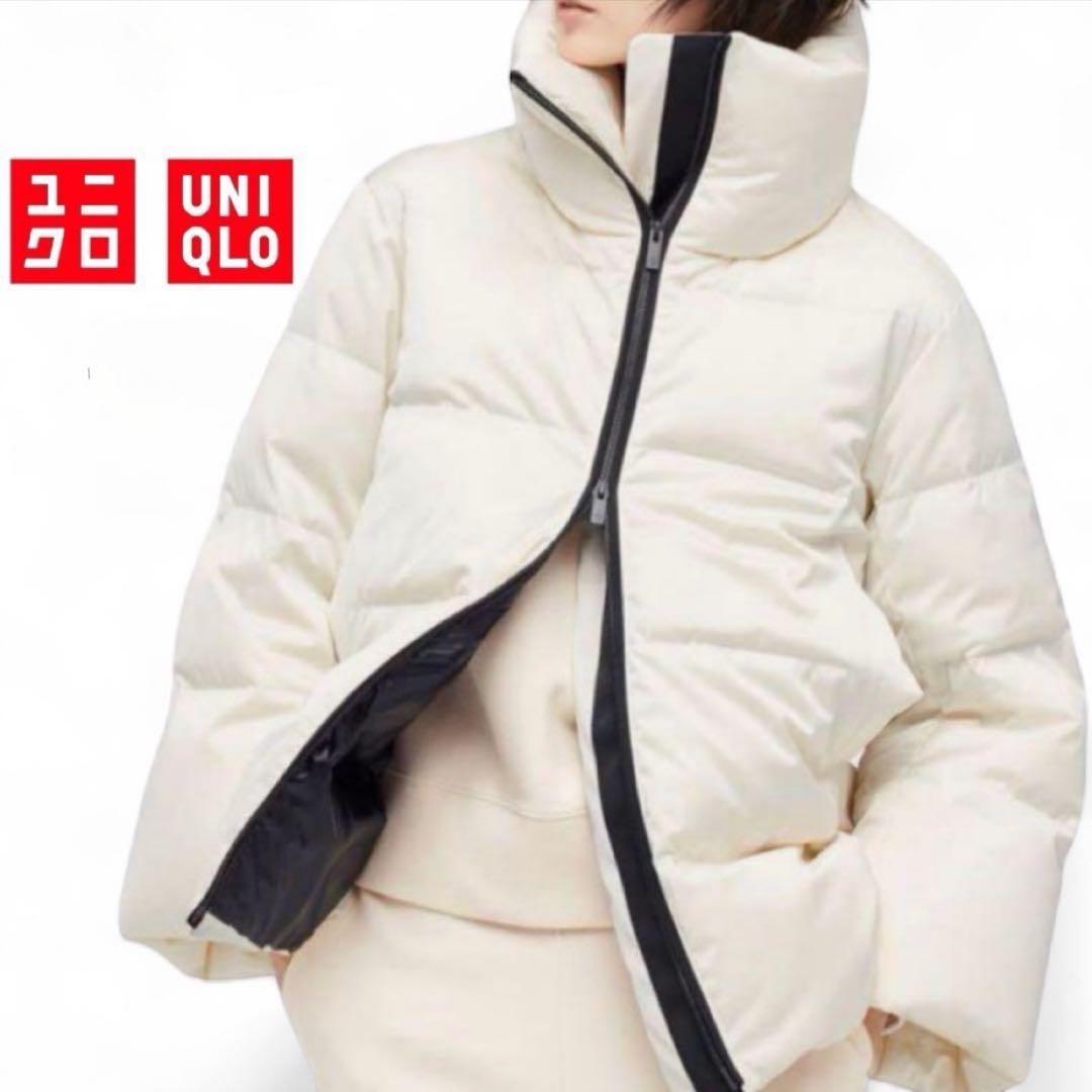 【美品】UNIQLO +J ユニセックス ゆったり ダウンジャケット 3XL