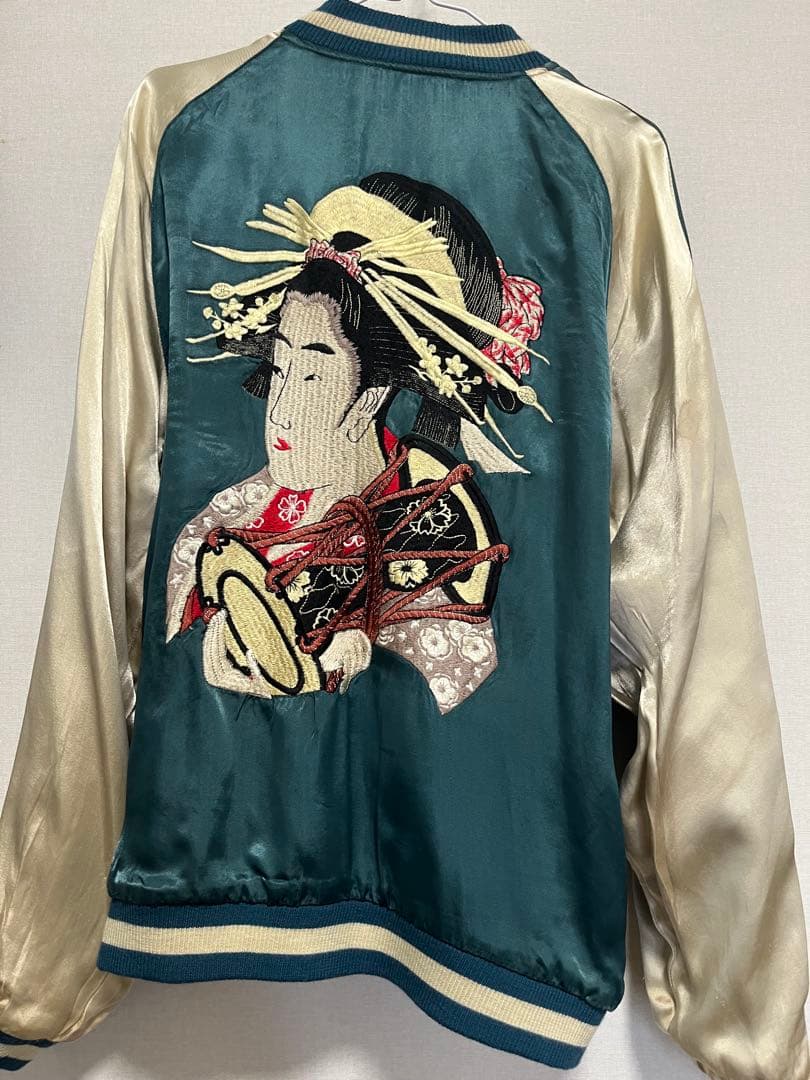 ✴︎再値下げしました✴︎ 百花繚乱　スカジャン　リバーシブル